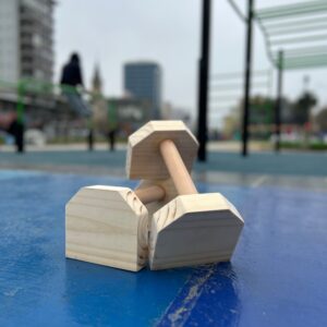 Paralelas de madera 30cm